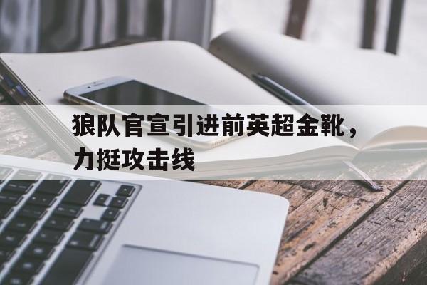 狼队官宣引进前英超金靴，力挺攻击线